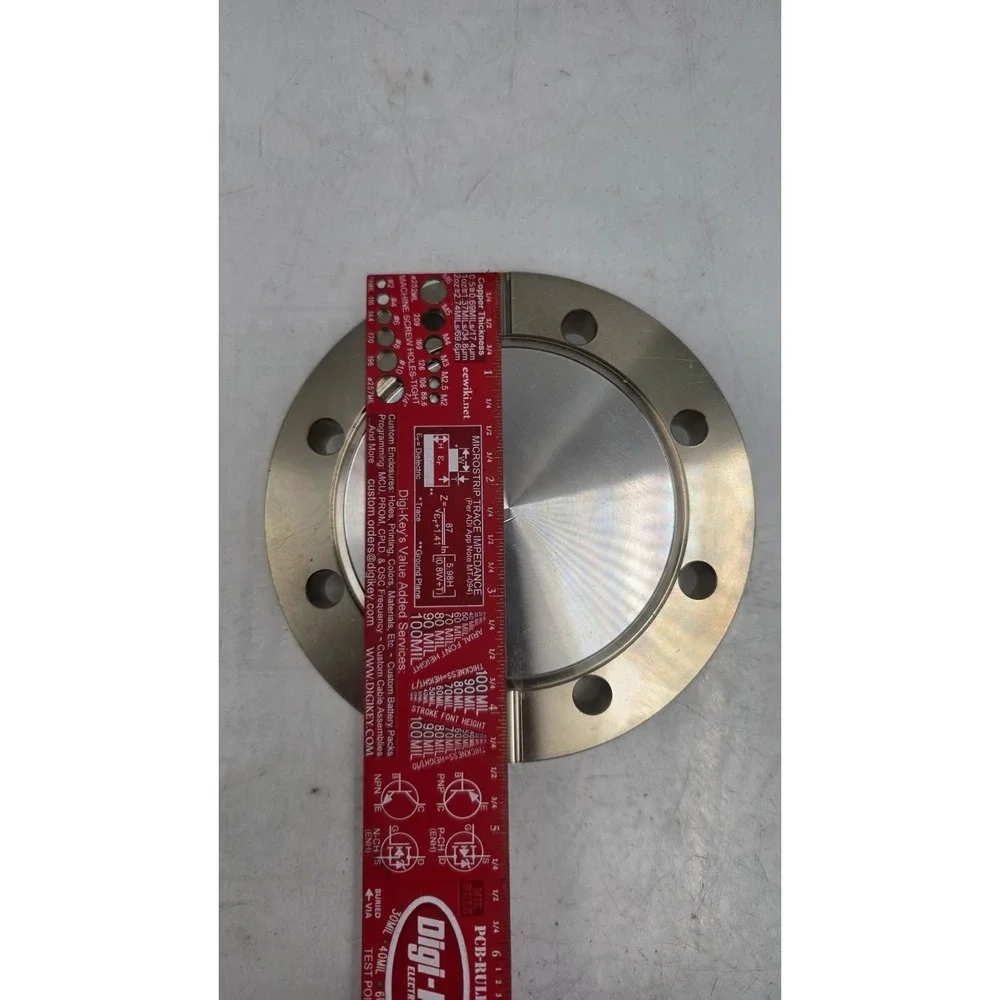 Conflat Flange CF Stainless Steel FAST SHIP Blind Flange 4.5